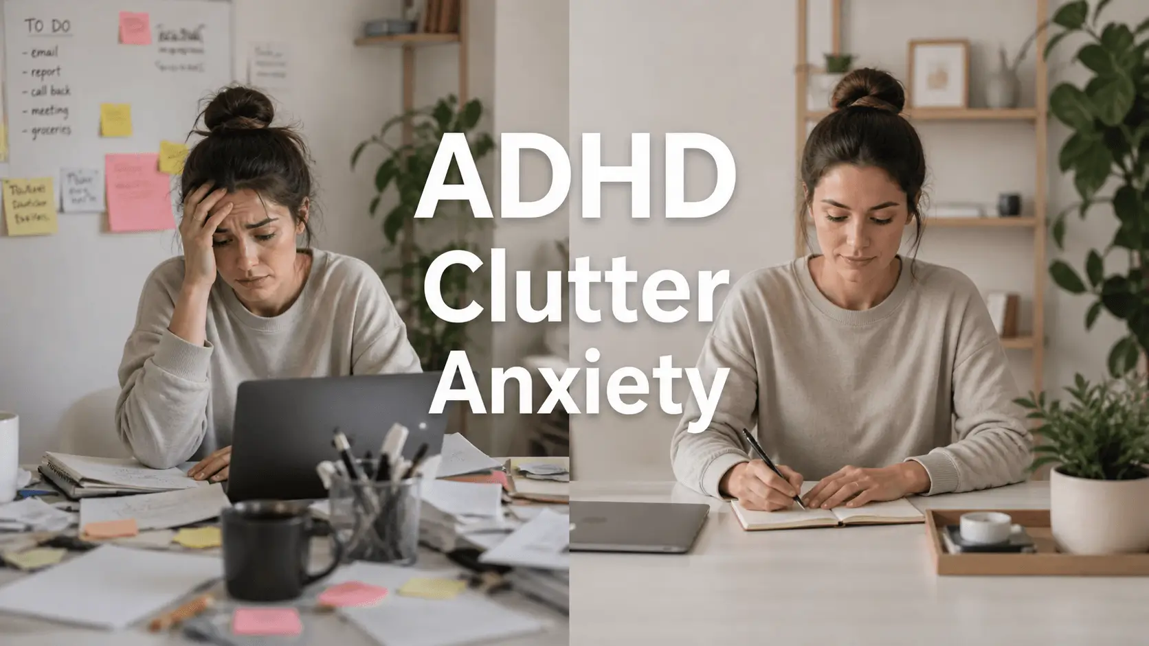 adhd clutter anxiety