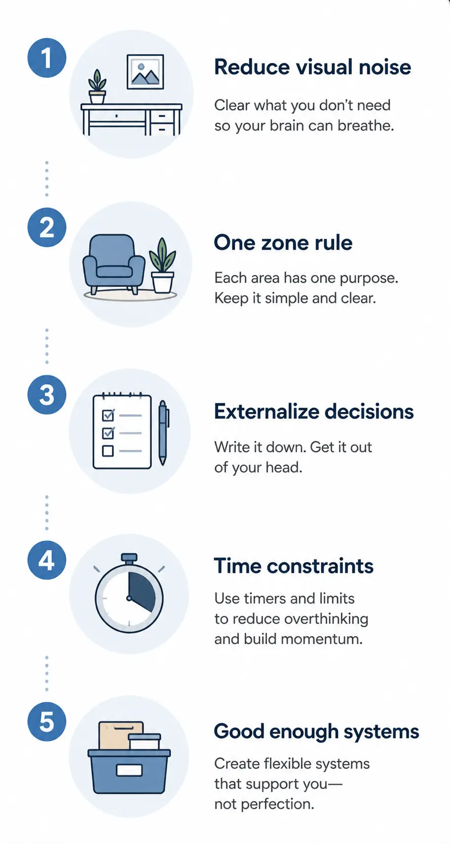 adhd clutter anxiety