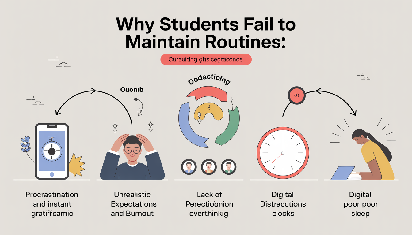 daily routine for self improvement student