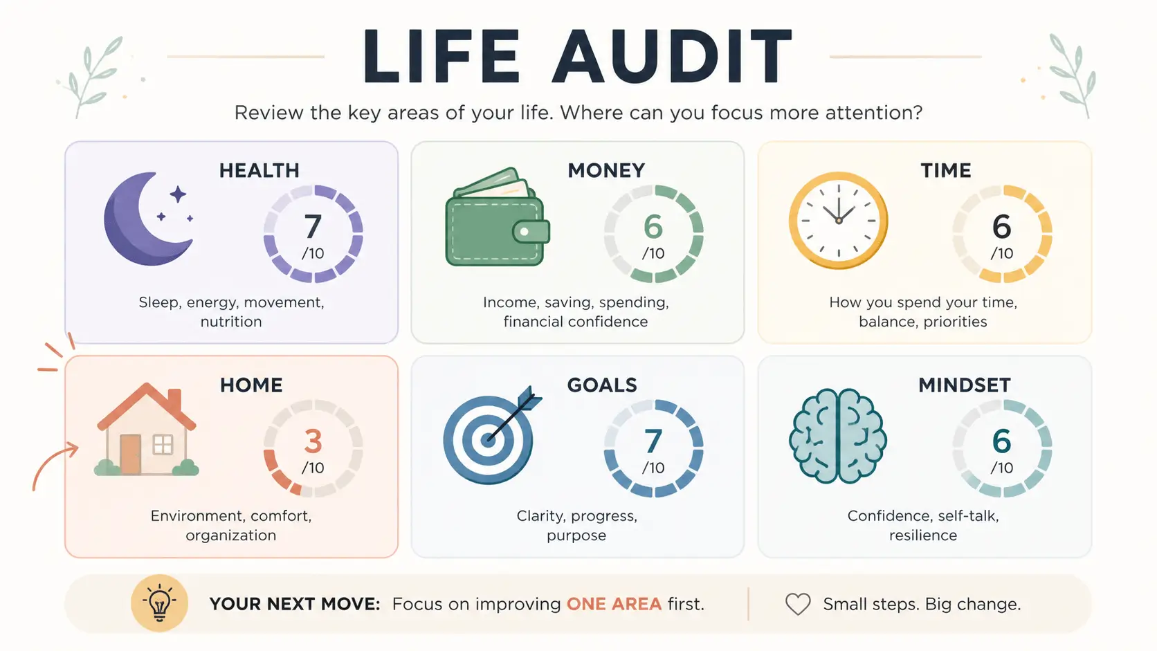 how do i get my life in order