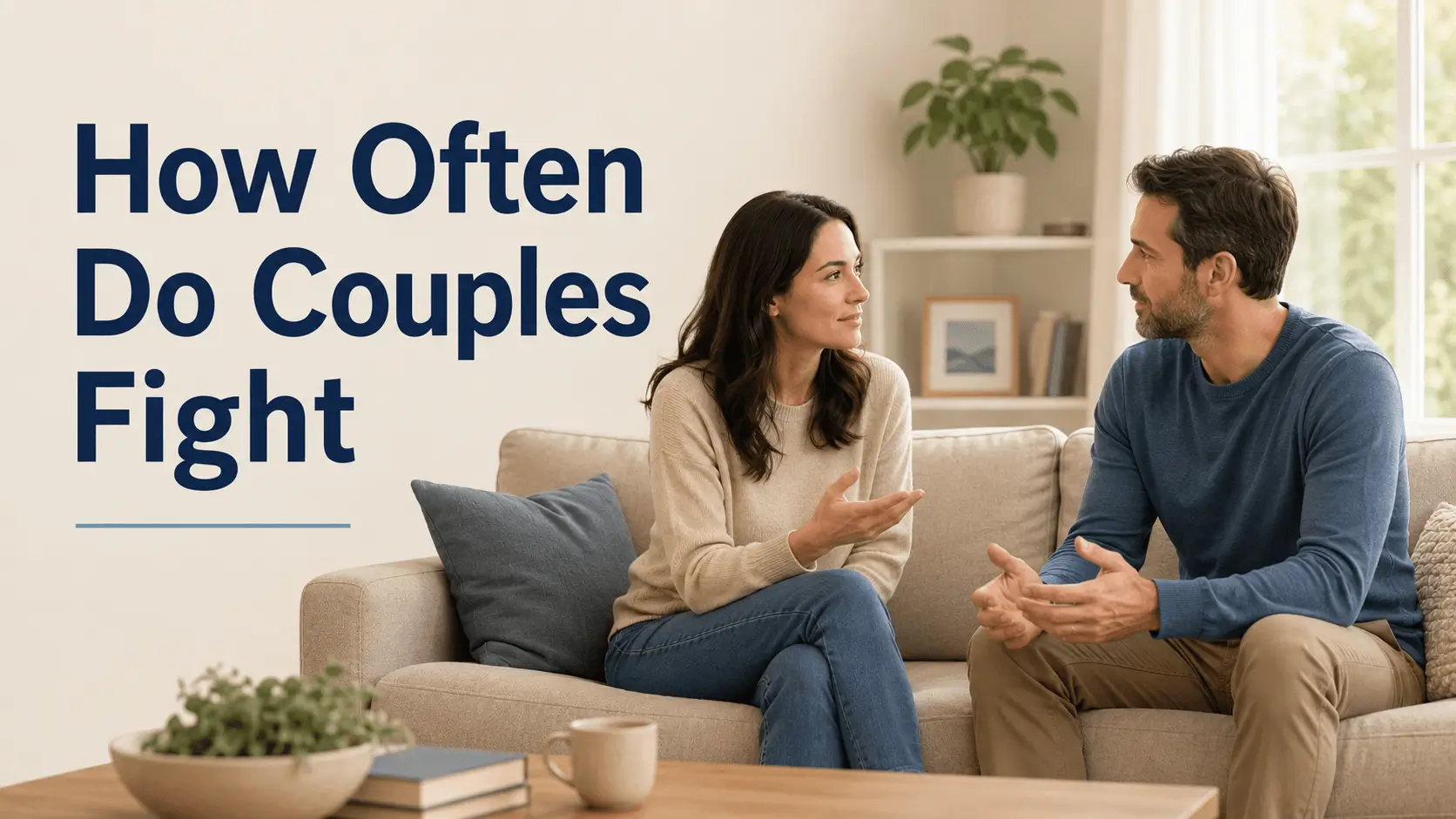 how often do couples fight