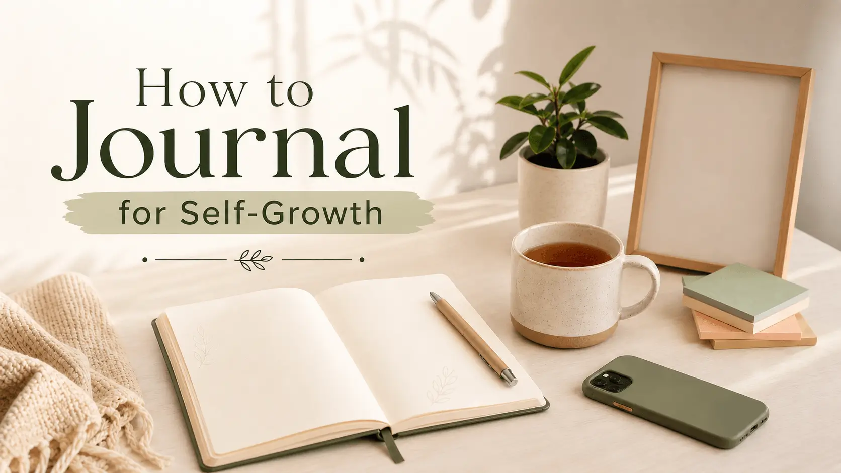 how to journal for self-growth