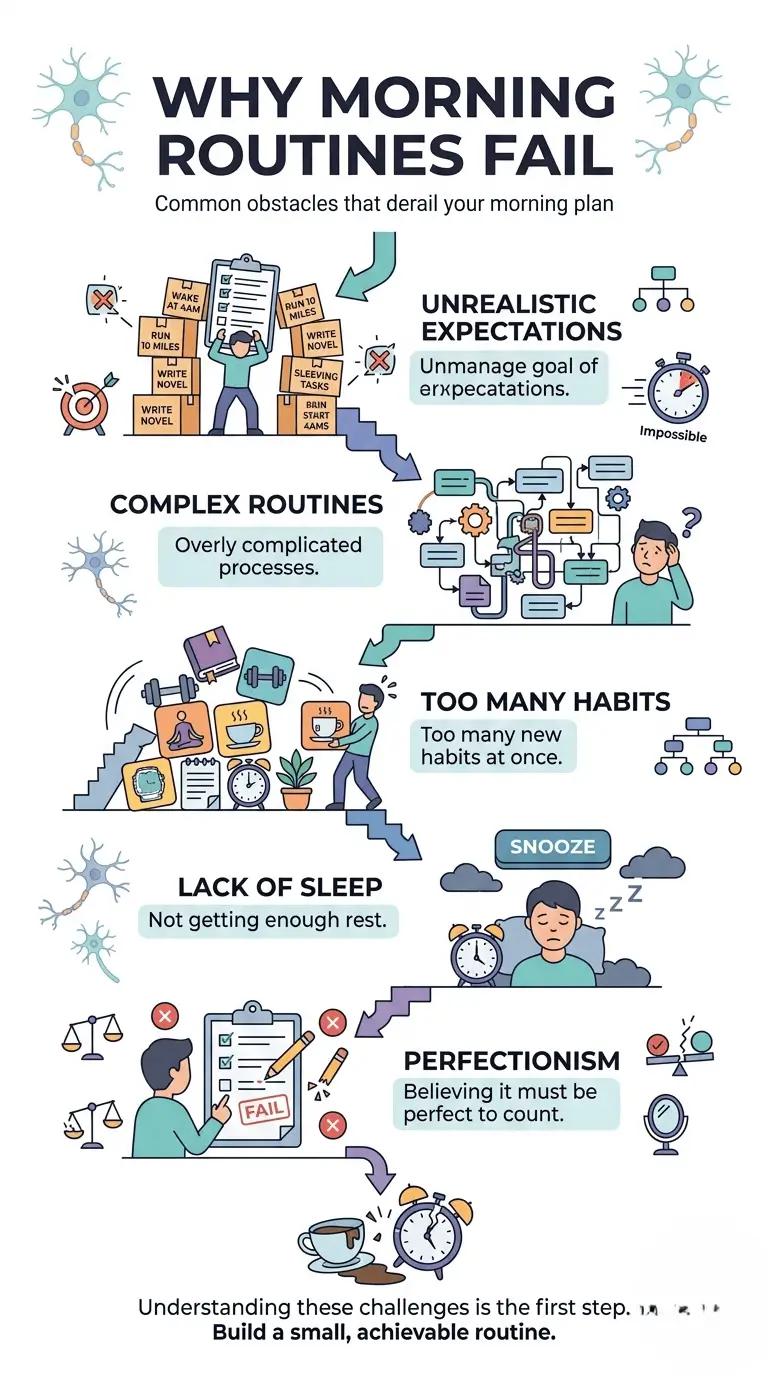 morning routine ideas for lazy people