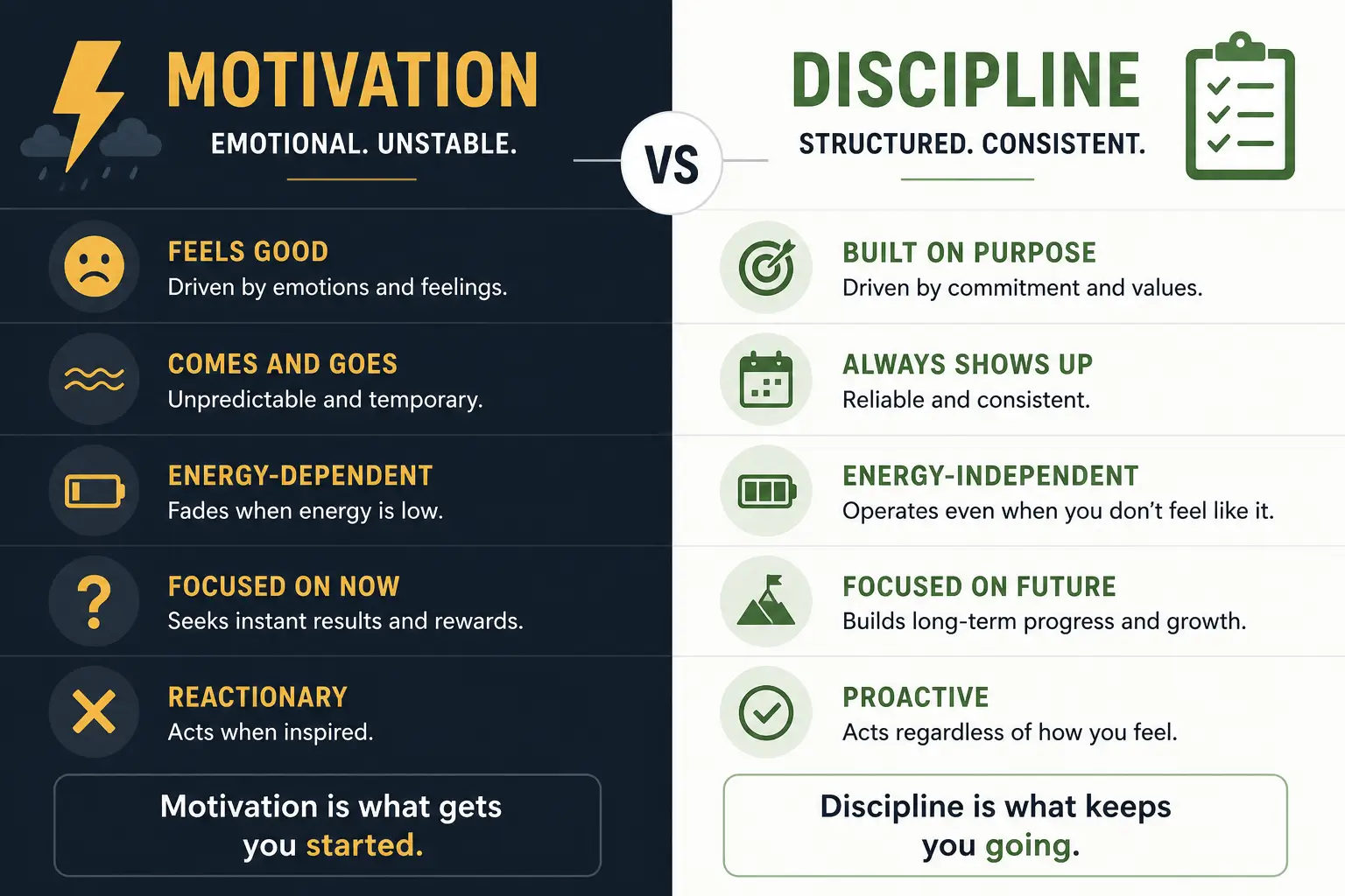 reinvent yourself checklist