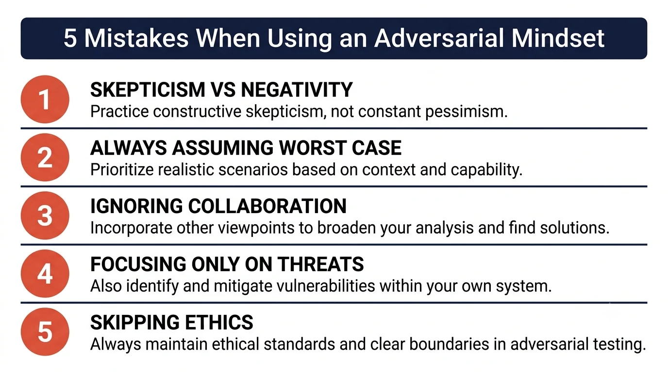 adversarial mindset