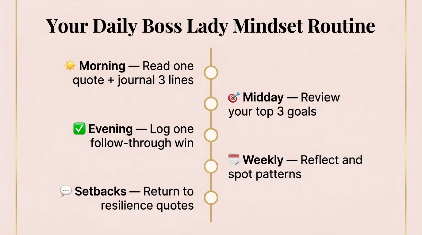 hustle boss ladies mindset quotes