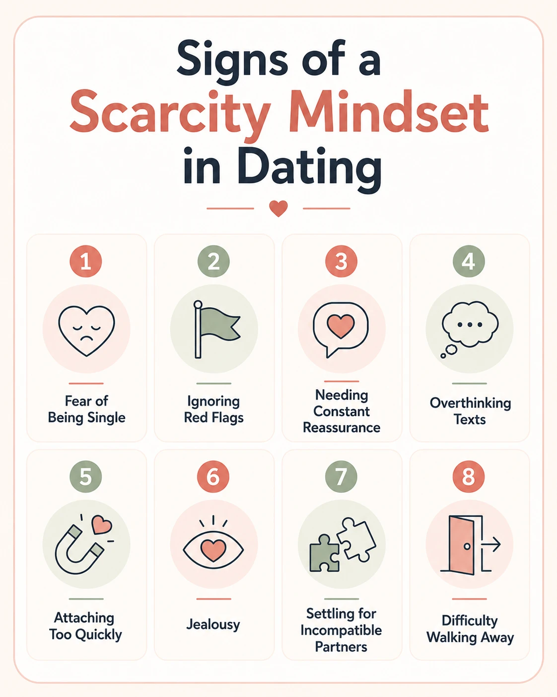 scarcity mindset in dating