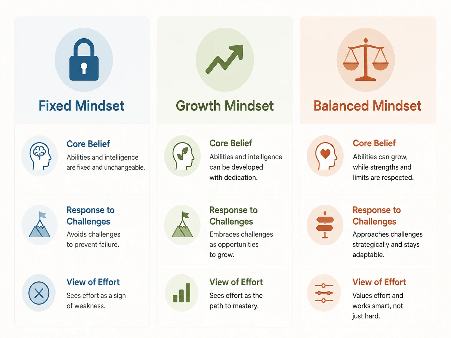 balanced mindset