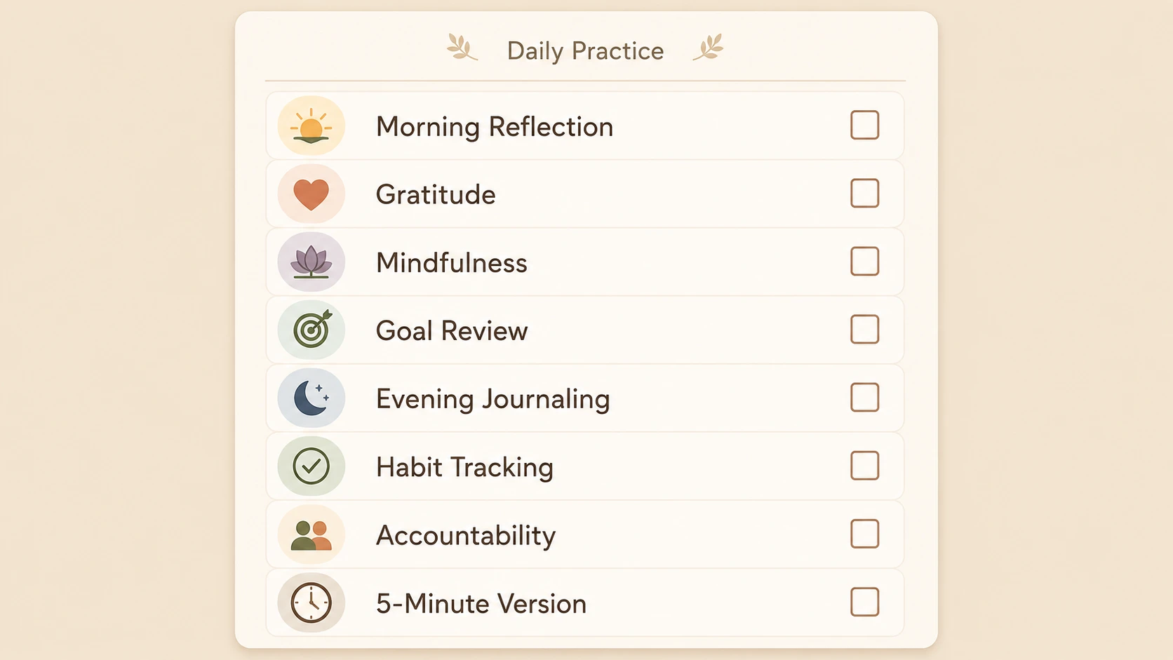 balanced mindset