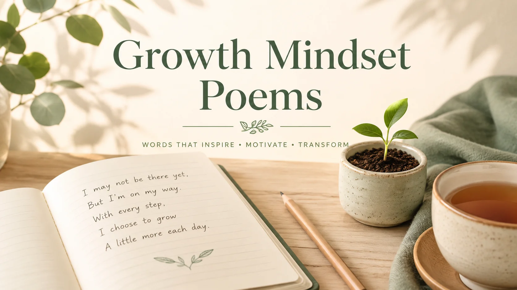 growth mindset poems