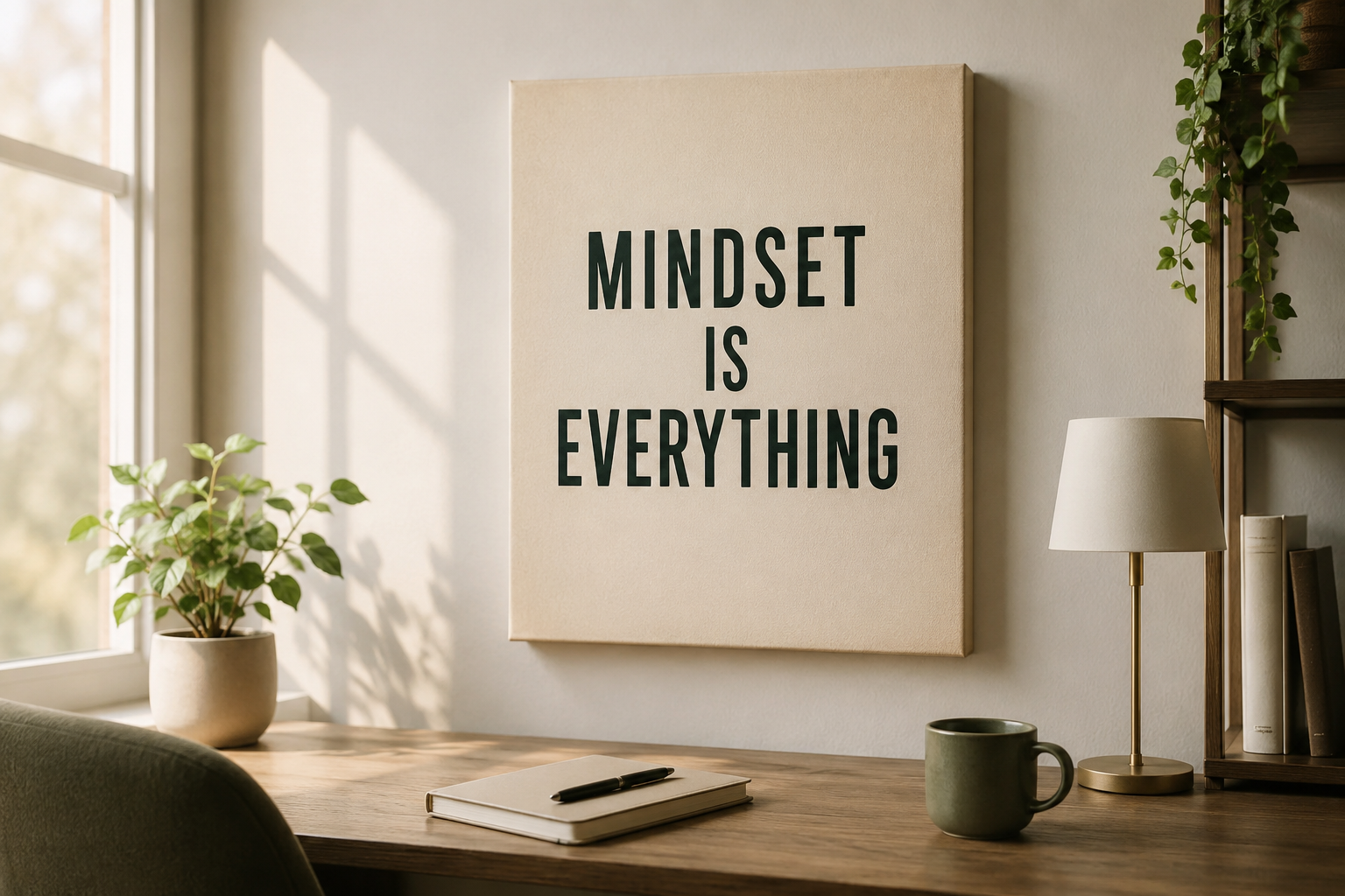 mindset is everything canvas