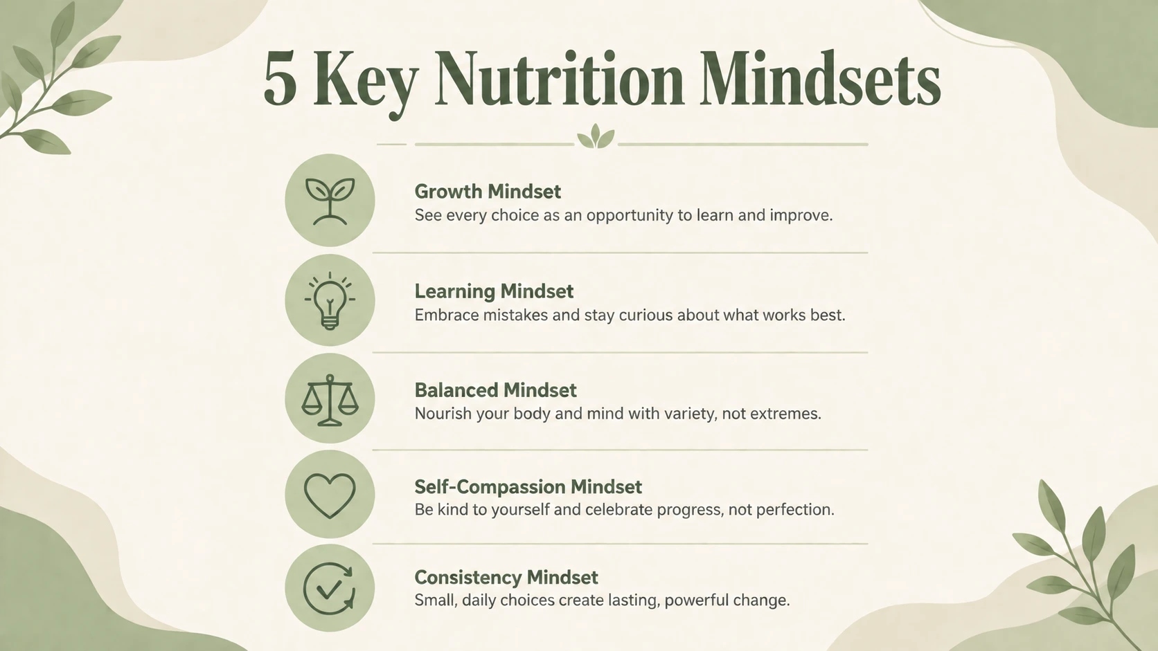 mindset nutrition