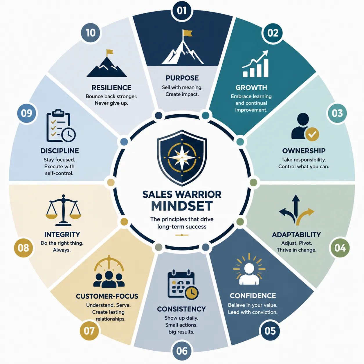 mindset of a sales warrior