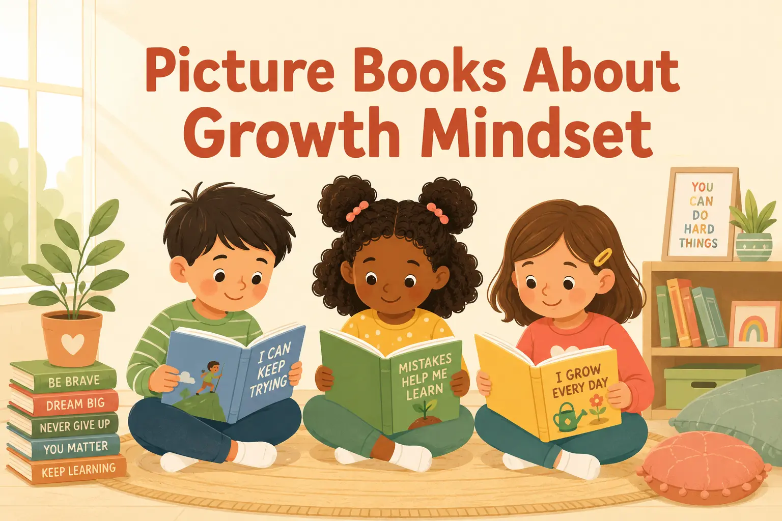 picture books about growth mindset