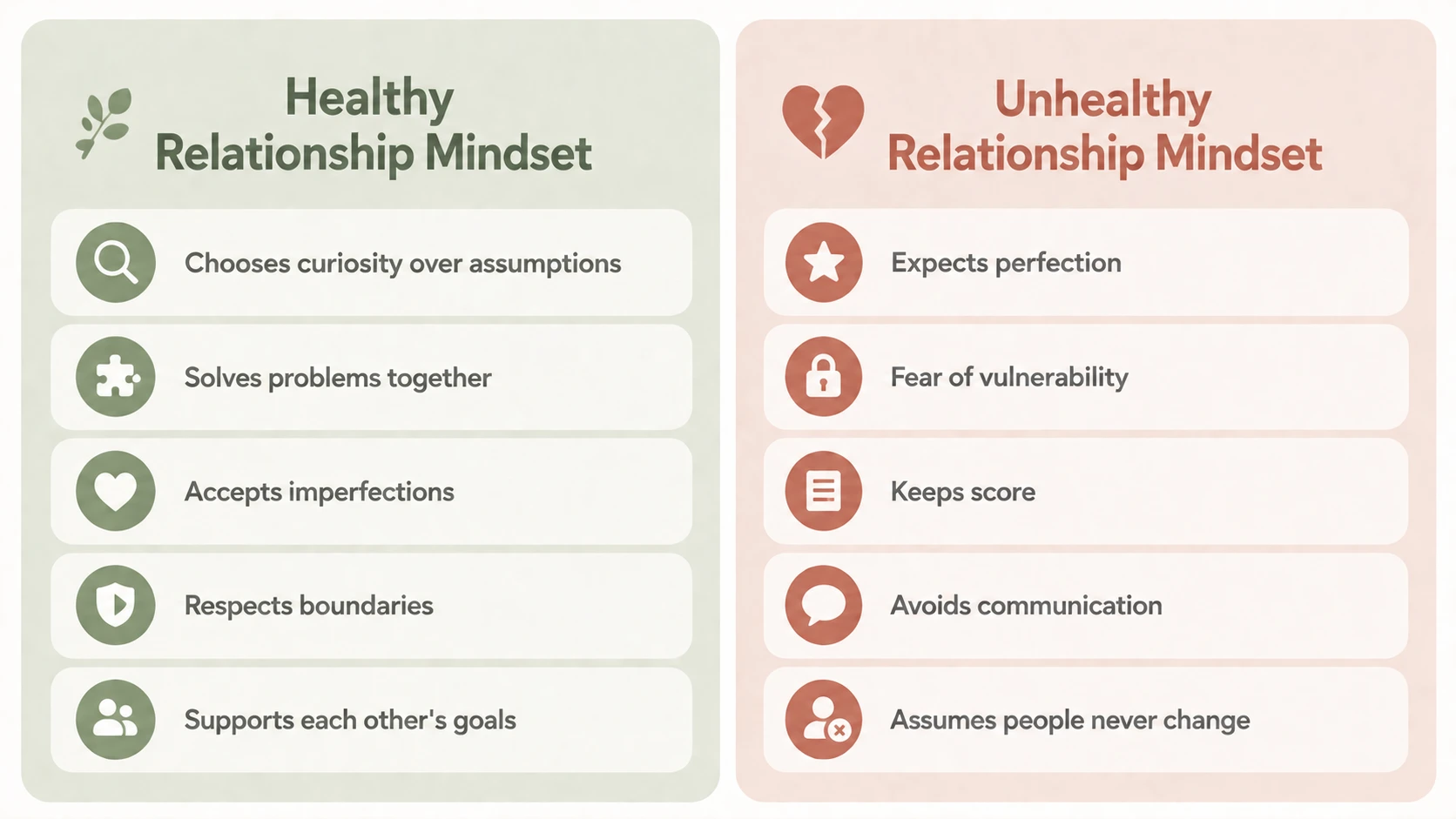 relationship mindset