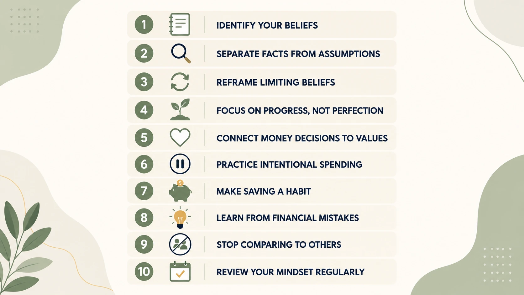 money mindset tips